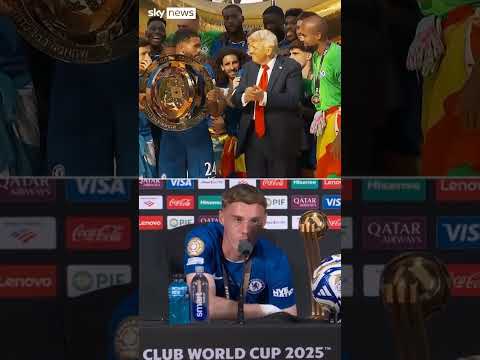 Trump crashes Chelsea’s trophy lift