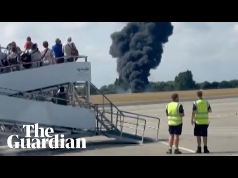 ‘Large plume of black smoke’: MP speaks after small plane crashes at Southend airport