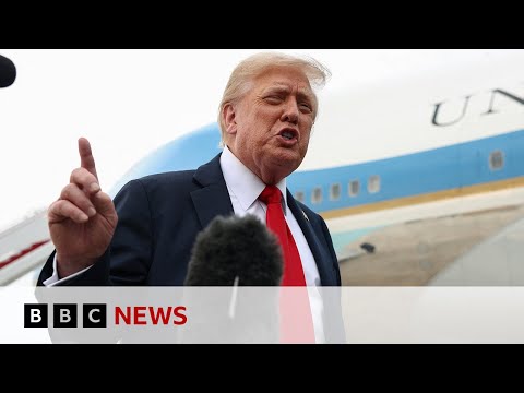 US President Donald Trump expected to make ‘major’ statement on support for Ukraine | BBC News