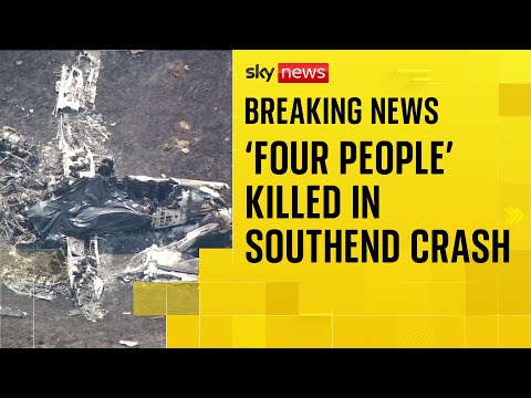 Reports: ‘Four people’ killed in Southend Airport plane crash