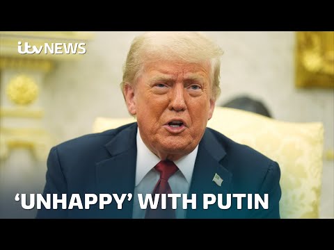 WATCH: Trump’s announcement in full as he threatens ‘very severe’ tariffs against Russia | ITV News