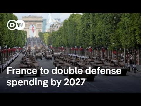 Macron pledges €6.5 billion surge in defense spending, cites ‘Russian threat’ to Europe | DW News