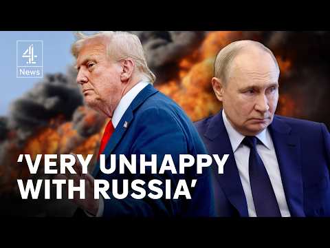 Trump tells Putin to end Ukraine war in 50 days or face tariffs