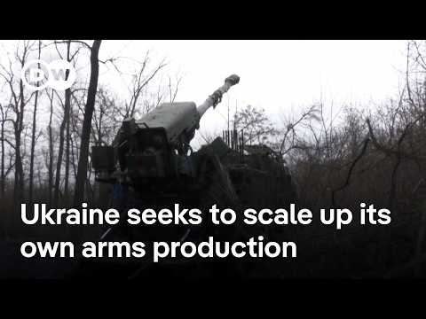 Why Ukraine is seeking financial investment in its own arms manufacturing sector | DW News