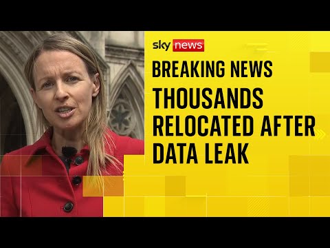 Thousands of Afghans relocated to the UK following personal data leak