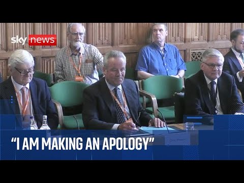 Thames Water chair apologises to MPs – as boss says firm is ‘extremely stressed’
