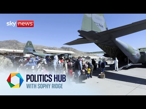 Thousands of Afghans being relocated to UK after data leak | Politics Hub with Sophy Ridge