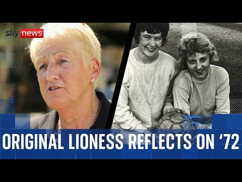 ‘You should be cleaning’: Original Lioness reflects on women’s football in 1972