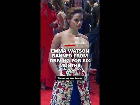 Emma Watson banned from driving in the UK for six months