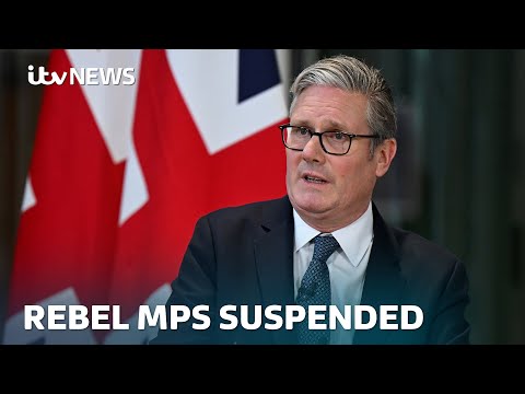 Keir Starmer suspends four welfare rebels as Labour MPs
