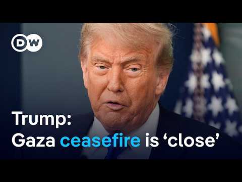 Israeli officials head to US for Gaza talks | DW News