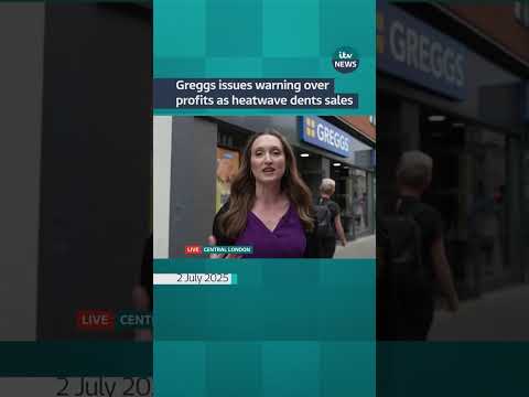 Greggs issues warning over profits as heatwave dents sales | ITV News