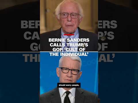 Bernie Sanders calls Trump’s GOP ‘cult of the individual’