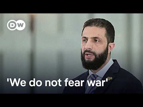 Syria’s interim president vows to hold attackers on the Druze minority accountable | DW News
