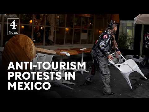 Mexico crackdown on ‘digital nomads’ after protest over rising rents