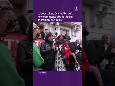 Labour taking Diane Abbott’s new comments about racism ‘incredibly seriously’