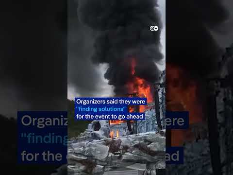 Fire destroys main stage of Belgium’s Tomorrowland music festival | DW News
