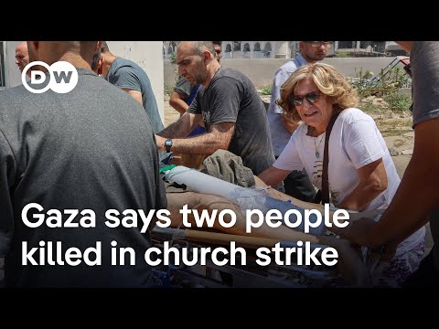 Gaza’s only Catholic Church damaged by Israeli strike, says Gaza’s civil defence agency | DW News