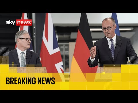 Keir Starmer and Friedrich Merz signed a new treaty | Full news conference