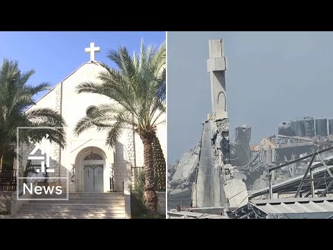 ‘Israeli tank fire’ kills three sheltering in Gaza Catholic Church