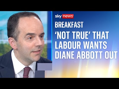 ‘Not true’ that Labour wants Diane Abbott out of the party says James Murray