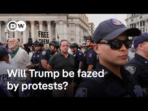 What is driving Americans to protest the Trump administration? | DW News
