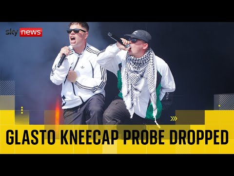 Police drop criminal case after investigating Kneecap’s Glastonbury show