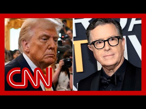 Trump: ‘I absolutely love’ that Colbert got cancelled