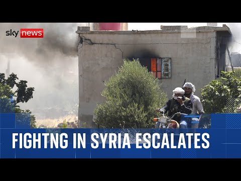 South of Syria engulfed in violence