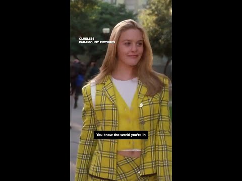 Remember Cher’s plaid yellow blazer in Clueless?