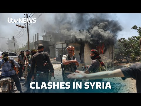 Syria’s interim president calls for a ceasefire after hundreds die in clashes between rival militias