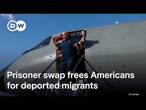 Venezuelan migrants deported from US are returned to Venezuela in complex prisoner swap | DW News