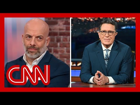 Comedian’s advice to Stephen Colbert: ‘Run for President!’