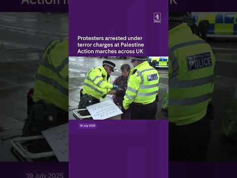 Arrests made at Palestine Action March