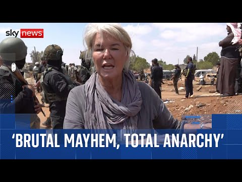 Sky’s Alex Crawford explains the complexities of the violence sweeping southern Syria