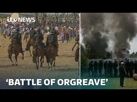 Watch ITV News’ eyewitness report of clashes between police and miners as Orgreave inquiry confirmed