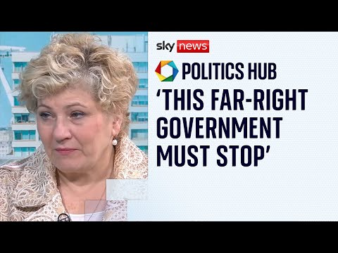 ‘There’s going to be no Palestine left to recognise’ says Emily Thornberry