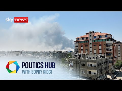 UK and 24 other countries call for end to war in Gaza | Politics Hub with Sophy Ridge