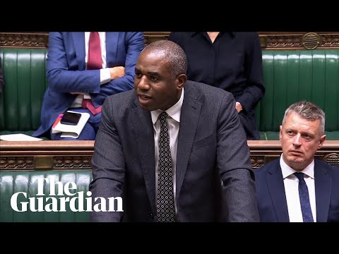 David Lammy calls Israeli aid system for Gaza ‘inhumane’