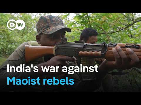 India ramps up 50-year campaign to crush Maoist insurgency | DW News