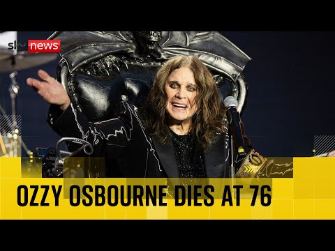 Ozzy Osbourne has died at 76