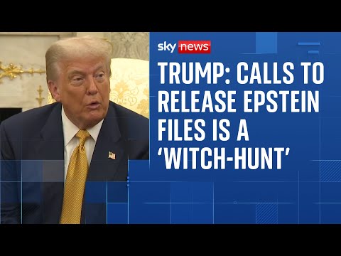 Trumps says the DoJ interviewing Epstein’s ex-girlfriend would be ‘appropriate’