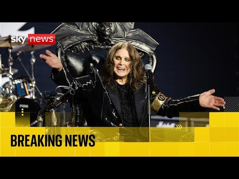 BREAKING: Ozzy Osbourne has died at the age of 76, just weeks after farewell show