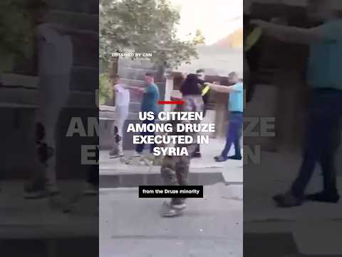 US citizen among Druze executed in Syria