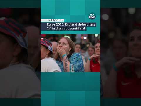 Euros 2025: England defeat Italy 2-1 in dramatic semi-final