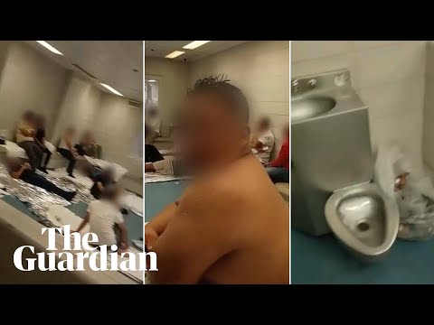Footage reveals harsh conditions inside Ice’s New York City confinement centre