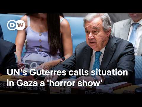 How has the new Israeli offensive in Gazan city of Deir al-Balah affected aid operations? | DW News