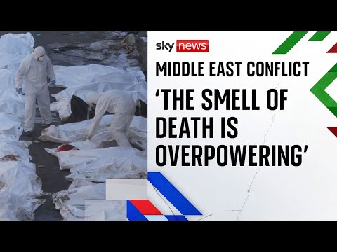 ‘The smell of death is overpowering’ – Sky News’ Alex Crawford’s eyewitness report from Sweida