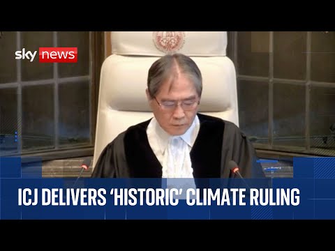 ‘Historic’ International Court of Justice climate change ruling