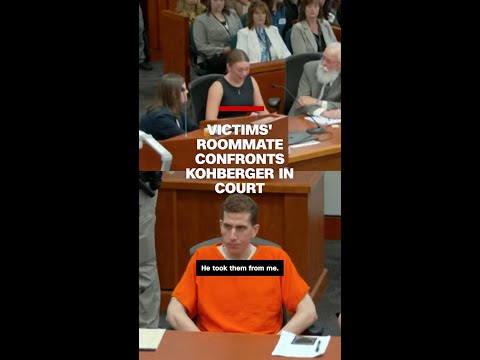 Victims’ roommate confronts Kohberger in court
